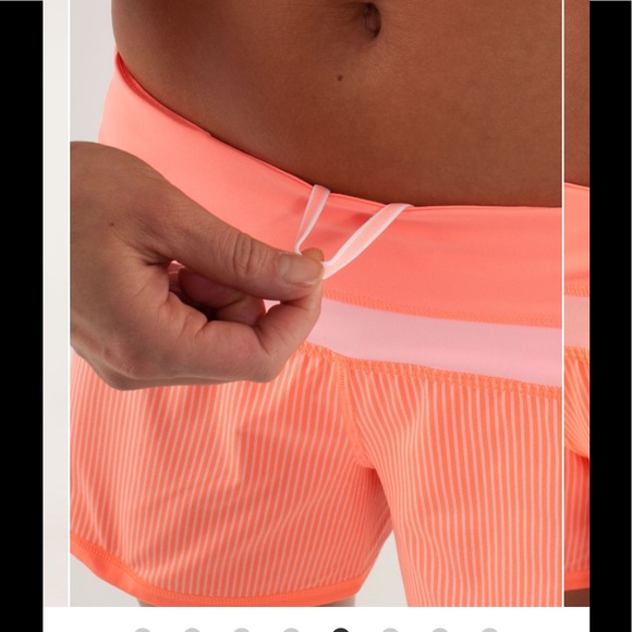 🧡Lululemon Groovy Run Short-PopOrange🧡 - Picture 3 of 9